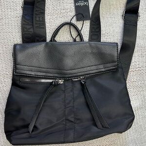 Botkier New York Trigger Black Bag Mini Backpack Black Nylon NWT